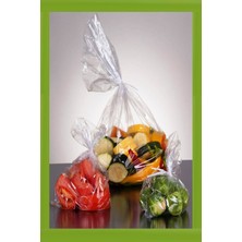 PC Premium Center ( Beşlik ) Kalın Bakkaliye Torbası 30 x 52 cm 1 kg 85 Adet - Buzdolabı Poşeti - Bakliyat Naylonu