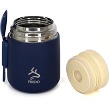 FREDO Bebek Mama Kabı & Yemek Saklama Termosu, Mug - 8 Saat Sıcak, 12 Saat Soğuk Tutma 500 ml
