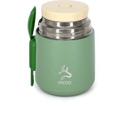 FREDO Bebek Mama Kabı & Yemek Saklama Termosu, Mug - 8 Saat Sıcak, 12 Saat Soğuk Tutma 500 ml
