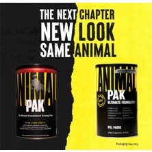 Universal Nutrition Animal Pak New Series The Ultimate Foundatıon Pack, 30 Packs. Abd Menşei. Avrupa Değil. 3856
