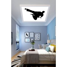 Gökyüzü Panel Yeni Nesil Karete Kit Tasarım Avize 60 cm  x 60 cm  60WATT,BEYAZ Işık, LED Modern Avize,