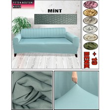 GL Home Petek Kumaş Üçlü Koltuk & Çekyat Koltuk Kilifi Arkasi Dahi̇l