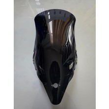 Motocam Kymco Downtown 250I Siperlik Ön Cam 2016 2025 Model 78CM Siyah Renkli 4mm Uzun Cam