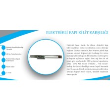 Linas Tırnaklı Elektronik Kapı Kilit Karşılığı(Enerji Yokken Kilitli)