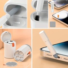 20 Parça Çok Fonksiyonlu Bilgisayar Temizleme Seti Klavye Cep Telefonu Kablosuz Kulaklık Temizleme Kalemi Toz Alma Multi Temizlik Kiti 20IN1