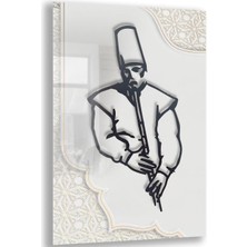 Dini Cam Tablo - Yatay Hat Sanatı - Dini Motif 04-036