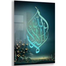 Dini Cam Tablo - Yatay Hat Sanatı - Dini Motif 02-029