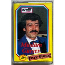 Müslüm Gürses Fark Etmez Uzelli 1140 Kaset (Orjnal Dönem Baskı Kaset)
