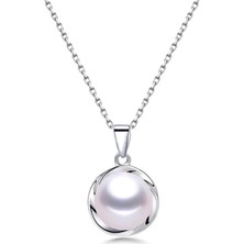 Gümüş Doğal Bayan İnci Kolye