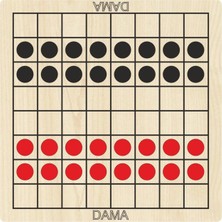 Ahtek Ahşap Zeka ve Strateji Oyun Seti 7 Li, Kızma Birader+Dama+3 Taş+9 Taş+Bihar+Surakarta ve Tic-Tac-Toe