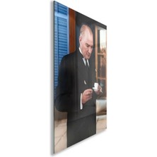 Exela Home Atatürk Cam Tablo - Yatay Motif 01-087