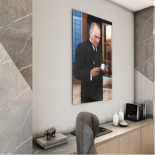 Exela Home Atatürk Cam Tablo - Yatay Motif 01-087