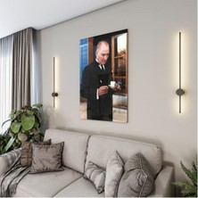 Exela Home Atatürk Cam Tablo - Yatay Motif 01-087