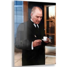 Exela Home Atatürk Cam Tablo - Yatay Motif 01-087