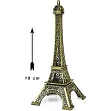 Metal Eyfel Kulesi Maketi 18 Cm.