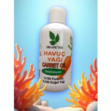 Organic YOU Havuç Yağı Carret Oil   Doğal Distilasyon 150 ml