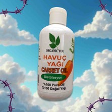 Organic YOU Havuç Yağı Carret Oil   Doğal Distilasyon 150 ml