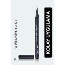 Luxury Ultra Ince Uçlu Eyeliner (Siyah) - Ultra Thin Eyeliner - 001 Black - 8690604478491 1 Adet