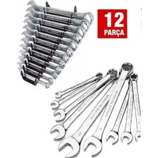Luxury Lokma Takımı 12 Parça Kombine Açık Ağız-Yıldız 58 Parça 46 Mini Lokma Takımı 1 Adet
