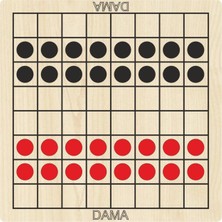 Ahtek Ahşap Zeka ve Strateji Oyunu Seti 6 Lı, Dama+3 Taş+9 Taş + Bihar + Surakarta ve Tic-Tac-Toe