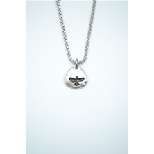 Bu Farklı Kartal Örme Zincir Kolye - Gümüş Kaplama - Erkek Kadın Kolye - NO:1332