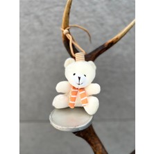 TREND COLOR Oto Kokusu, Araç Kokusu, Premium Koku Çeşitleri, Turuncu Atkılı Peluş Ayıcık, Araç ve Oto Hediyelik Kalıcı Kokular