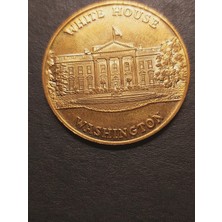 Whitehouse Washingtn Richard M. Nixon 37TH Us President - 22AYAR A900 Altın Madalya - Kurt Bodlak