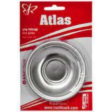 6 Parça  Metal Çay Tabak (4887)