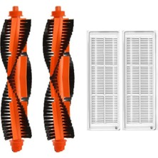 Asgard Grup Xiaomi Mop 3c+ Uyumlu 2 Adet Ana Fırça 2 Adet Filtre