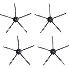 Asgard Grup Roborock S5 Max Uyumlu 4 Adet Siyah Yan Fırça