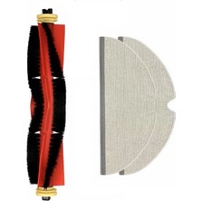 Asgard Grup Roborock S6 Maxv Uyumlu 1 Adet Ana Fırça 2 Adet Mop