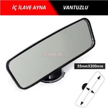 Iç Dikiz Ayna Ilave Vantuzlu 20CMX5,5CM Üniversal Carub BR221172