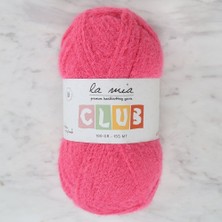 La Mia Club Koyu Pembe El Örgü ipi - 609