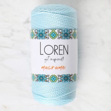 Loren Macrame Bebe Mavi El Örgü ipi - Rm 0221 - 34354