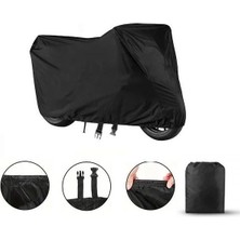 Rmg Moto Gusto Velocity 50  Siyah Motor Brandası Arka Çanta Uyumsuz Ultra Kalın Su Geçirmez