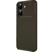 Xiaomi Poco X7 Pro Kılıf Focus Carbon Silikon Kapak