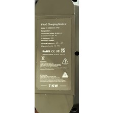 Feyree 32A 1 Faz Tip 2 Şarj Kablosu 7kw Wıfı-App Özellikli 5m Ev Şarj Cihazı Elektrikli Araç Şarj Kablosu Cee Fişli