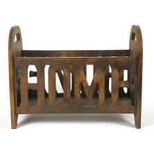 Ahşap Home Gazetelik 48X22X37 Cm.