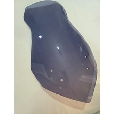 Motocam Kymco Dink R 150 Siperlik Ön Cam 2023-2025 Model 68CM Açıkfüme Renkli 4mm