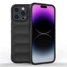 Pronorth Apple Iphone 14 Pro Uyumlu Optimum Kamera Lens Çerçeveli Silikon Kılıf