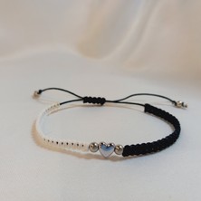 Crystal Atelier Kalp Figürlü Sevgili Çift Bilekliği