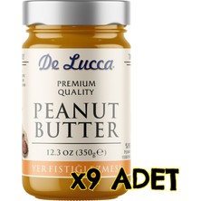 De Lucca %93 Yer Fıstığı Ezmesi 350 gr x 9 Adet