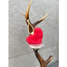 TREND COLOR Oto Koku, Araç Kokusu, Premium Koku Çeşitleri, Peluş Kırmızı Kalp, Araç Hediyelik Kalıcı Kokusu