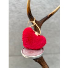 TREND COLOR Oto Koku, Araç Kokusu, Premium Koku Çeşitleri, Peluş Kırmızı Kalp, Araç Hediyelik Kalıcı Kokusu