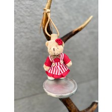 TREND COLOR Oto Kokusu, Araç Kokusu, Premium Koku Çeşitleri, Kırmızı Elbiseli Peluş Kız Ayıcıklı, Araç Hediyelik Koku Kalıcı