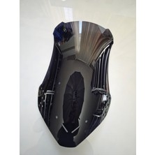 Motocam Arora Beatrix 150 Siperlik Ön Cam 2023-2025 Model 55CM Siyah Renkli 4mm Kısa Spor Cam