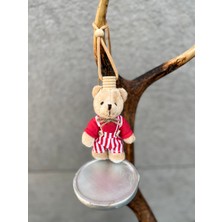 TREND COLOR Oto Kokusu, Araç Kokusu, Premium Koku Çeşitleri, Kırmızı Elbiseli Peluş Erkek Ayıcıklı, Araç Hediyelik Kalıcı Koku
