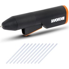 Worx WX746.9 Makerx 20VOLT Profesyonel Sıcak Mum Silikon Tabancası + 10 Silikon (Akü Dahil Değildir)