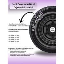 CVL Auto Market   Renault Megane Iv 15 Inç Jant Kapağı Amblemli Piano Black [1 Adet Kapak] 209  CVL-ADT10144