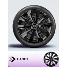 CVL Auto Market   Opel Corsa 15 Inç Jant Kapağı Amblemli Piano Black [1 Adet Kapak] 219  CVL-ADT7367